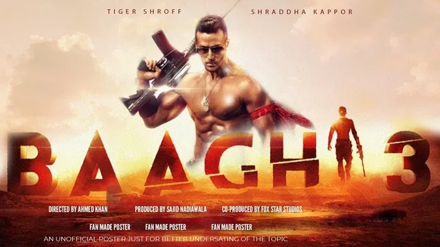 टाइगर श्रॉफ ने शेयर की बागी 3 से अपना लुक, इस अंदाज़ में लगाएगे आग