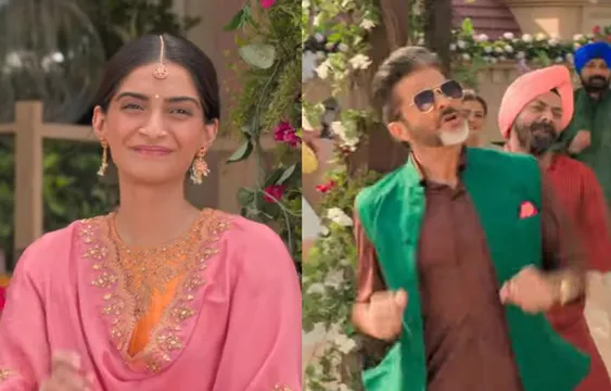 एक लड़की को देखा तो ऐसा लगा' का नया गाना 'इश्क मीठा' हुआ  रिलीज बांगडा करते दिखे अनिल कपूर