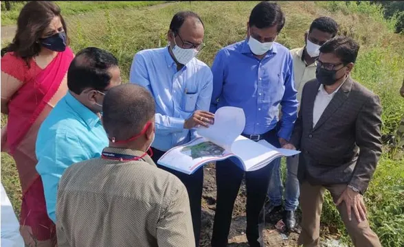 केंद्रीय सूचना एवं प्रसारण सचिव ने मुंबई में नेशनल सेंटर फॉर एक्सीलेंस इन एनिमेशन, वीएफएक्स और गेमिंग, कॉमिक्स के लिए प्रस्तावित साइट का दौरा किया