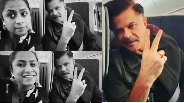 Anil Kapoor special conversation with fan: अनिल कपूर ने फ्लाइट में फैन से की खास बातचीत, फैन ने शेयर किए ये खास पल 