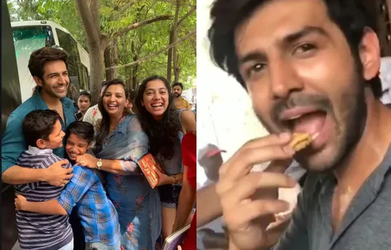 Video: लखनऊ में फैंस के बीच आलू-कचौड़ी खाते नज़र आए कार्तिक आर्यन, देखें मज़ेदार वीडियो