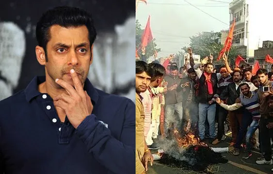 सलमान के बयान पर अब डिलाइट सिनेमा में हुआ हंगामा
