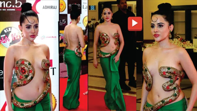 Urfi Javed  की नागिन ड्रेस हुई वायरल