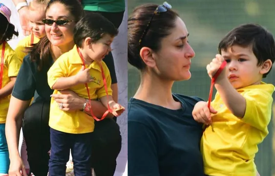 स्पोर्ट्स डे पर तैमूर ने लगाई रेस, जीता गोल्ड मेडल, मॉम करीना ने किया चीयर
