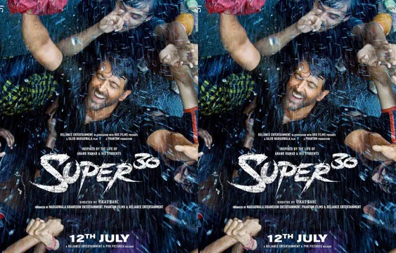 ‘सुपर-30’ का नया पोस्टर आया सामने, कल आएगा फिल्म का ट्रेलर