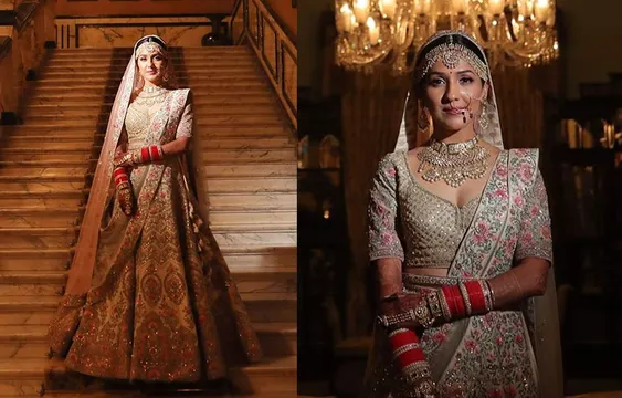 ब्राइडल लुक में बेहद खूबसूरत लग रही है नीति मोहन, शादी की तस्वीरें की शेयर