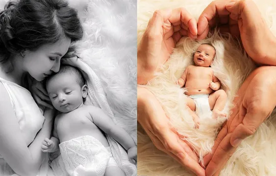 2 महीने के बेटे  के साथ सौम्या टंडन ने करवाया फोटोशूट, मां बेटे का दिखा क्यूट अंदाज