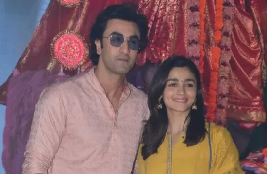 आलिया भट्ट और रणबीर कपूर की शादी का जश्न हुआ शुरू