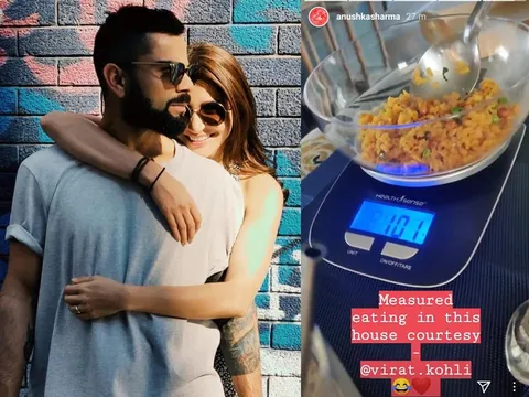 एक्ट्रेस अनुष्का शर्मा ने बताया विराट कोहली की फिटनेस का राज, तौलकर खाते हैं खाना, यहाँ देखें वीडियो
