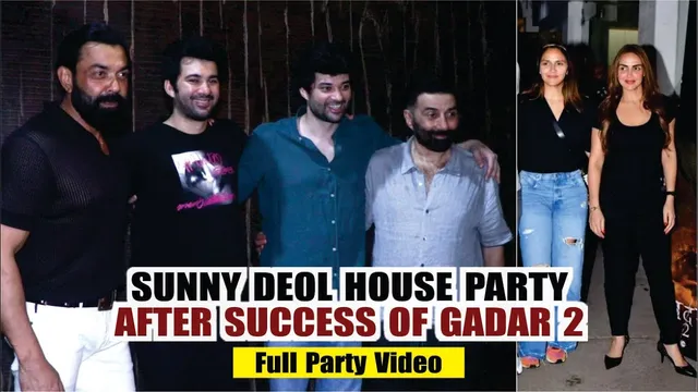Gadar 2 Success Party at Sunny Deol House