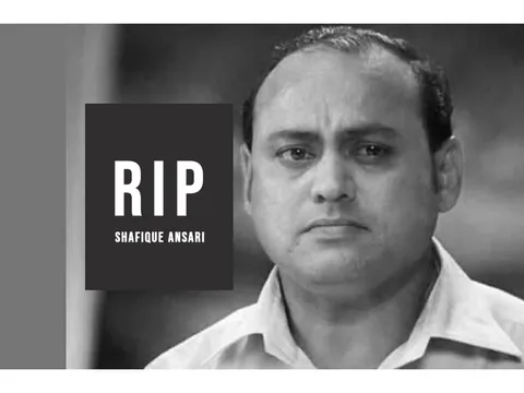 क्राइम पेट्रोल अभिनेता शफीक अंसारी का निधन , पेट के कैंसर से थे पीड़ित