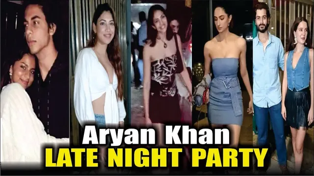 Celebrity Arrive at Aryan Khan Party