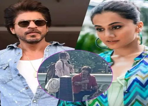 'डंकी' फिल्म से शाहरुख़-तापसी का लुक इंटरनेट पर वायरल!