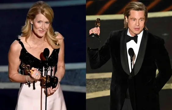 Oscars 2020: ब्रैड पिट और लौरा डर्न बने बेस्ट सपोर्टिंग एक्टर, पहली बार जीता ऑस्कर