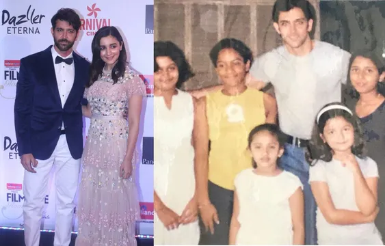 ऋतिक रोशन के साथ आलिया भट्ट की पुरानी तस्वीर वायरल, पहचान नहीं पाएंगे आप