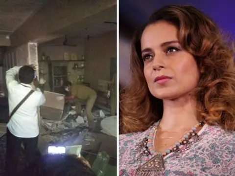 Kangana Ranaut ने एक बार फिर से मुंबई शहर को पीओके बताया।