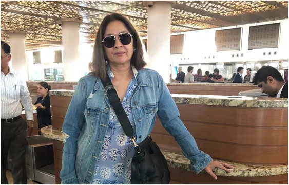 नटखट नीना गुप्ता की शरारतें