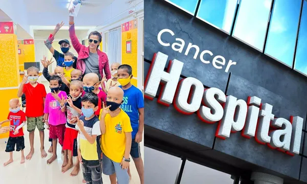 कैंसर अस्पताल में बच्चों के चेहरे पर मुस्कान लेकर आए अभिनेता कबीर
