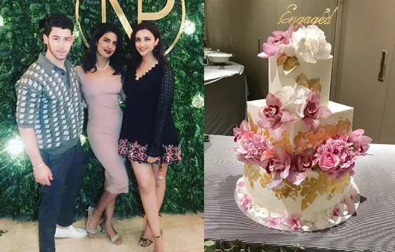 गोल्ड से बना प्रियंका चोपड़ा का इंगेजमेंट केक, जानकर हैरान हो जाएंगे आप ?