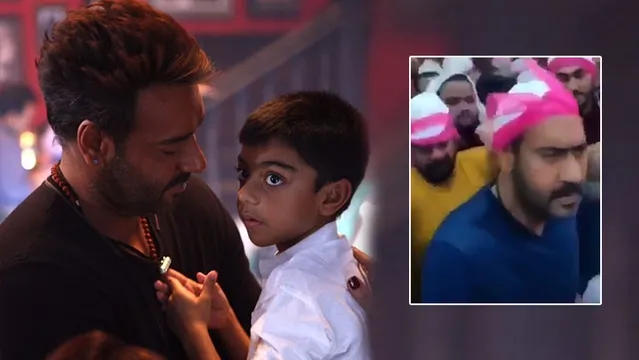 अजय देवगन को आया गुस्सा, भीड़ ने अजय और उनके बेटे को चारों तरफ से घेरा !