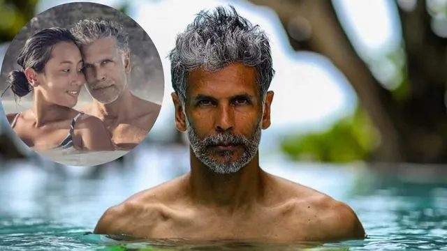Milind Soman ने पत्नी Ankita Konwar के साथ किया अंडर वाटर रोमांस