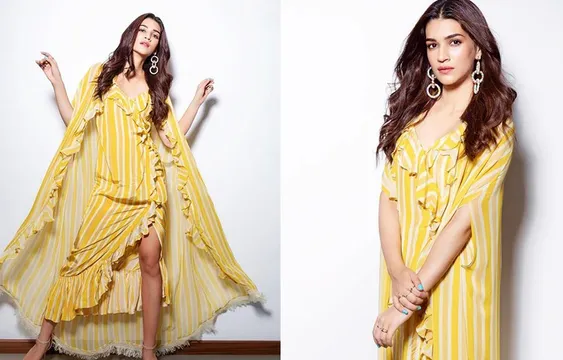 सेक्सी लुक में 'लुका छुपी' का प्रमोशन करने पहुची कृति सेनन ,इंस्टाग्राम पर भी शेयर कि तस्वीरें