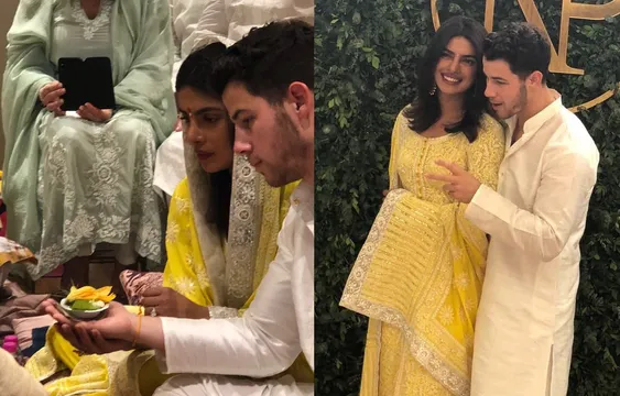 प्रियंका चोपड़ा के रोका सेरेमनी की पहली तस्वीर आई सामने, कुर्ता पजामा में जच रहे हैं निक जोनस