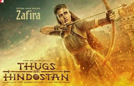 'ठग्स ऑफ हिंदोस्तान' का दूसरा पोस्टर आउट, बिग बी के बाद सामने आया फातिमा सना शेख का लुक