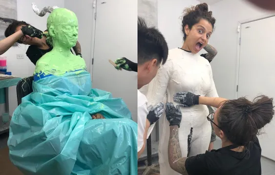 Photos: जयललिता की बायोपिक 'थलाइवी' के लिए कंगना रनौत कर रही हैं कड़ी मेहनत, पहचानना हुआ मुश्किल