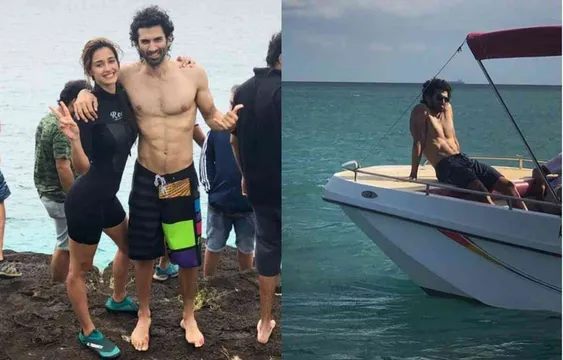 Photo: दिशा पटानी के साथ मॉरिशस में शर्टलेस हुए आदित्य रॉय कपूर, कर रहे हैं इस फिल्म शूटिंग