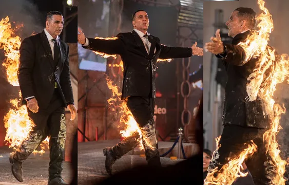 अक्षय कुमार भी कर रहे हैं वेब सीरीज़ डेब्यू, खतरनाक अंदाज़ में किया ‘द एंड’ का प्रमोशन