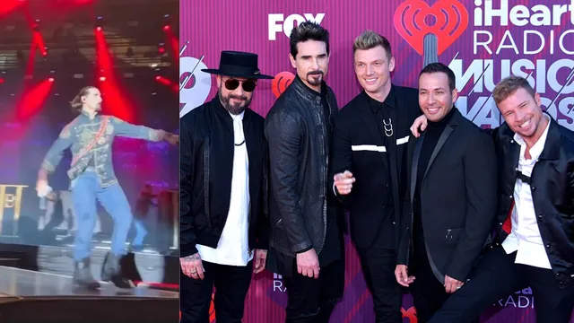 Backstreet Boys AJ और Kevin ने मुंबई कॉन्सर्ट के दौरान भीड़ पर फेंका अपना 'अंडरवियर'