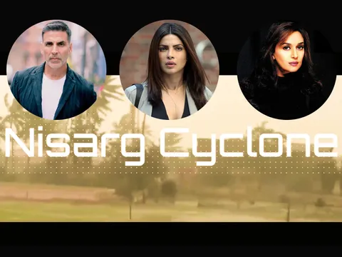 Nisarga Cyclone : आने वाले निसर्ग तूफान पर अक्षय कुमार ने वीडियो पोस्ट कर लोगों को दी चेतावनी , प्रियंका-माधुरी ने जताई चिंता