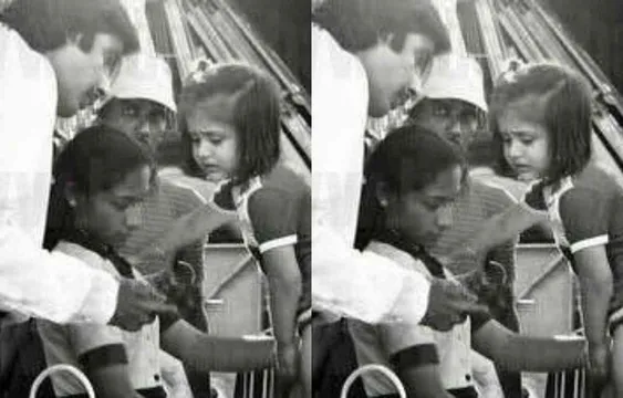 Photo: अमिताभ बच्चन ने किस एक्ट्रेस की बचपन की फोटो शेयर की है, पहचानिए ?