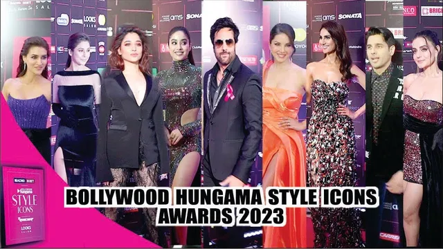 Bollywood Celebrity Arrive at Bollywood Hungama Style Icon Awards 2023
