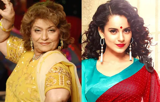सरोज खान के इशारों पर नाचती नजर आयेंगी कंगना रनोट