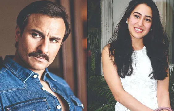 रियल नहीं रील लाईफ में भी सारा अली के पिता का किरदार निभाएंगे सैफ अली खान?