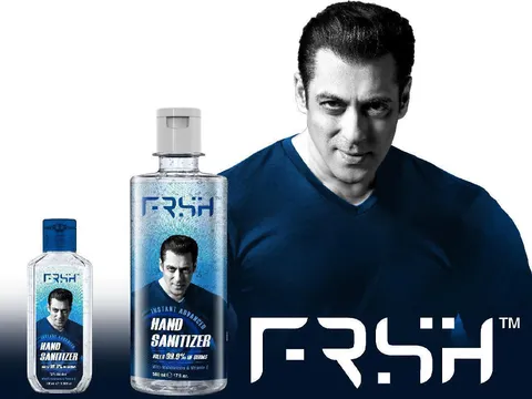 लॉकाडाउन में सलमान खान ने लॉन्च किया पर्सनल केयर ब्रांड FRSH, सैनेटाइजर से की शुरुआत