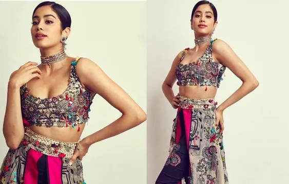 इतनी खूबसूरत ड्रेस पहन जाह्नवी कपूर ने करवाया ग्लैमरस फोटोशूट, तसवीरें आई सामने