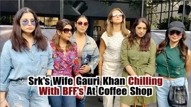 Gauri Khan Spotted At Coffee Shop With BFFs