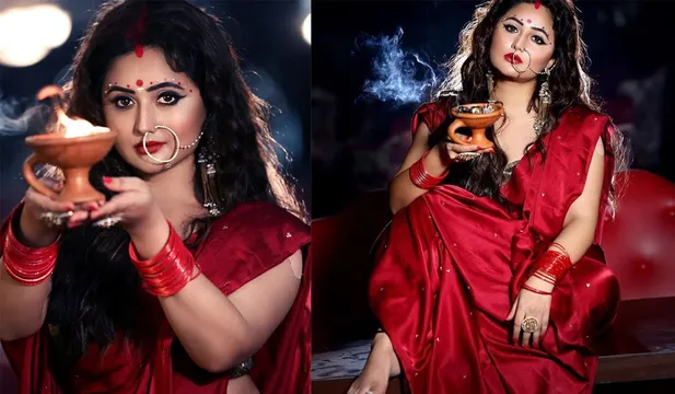 रश्मि देसाई ने उत्सव के माहौल में वो सब आजमाया जो वो चाहती थी