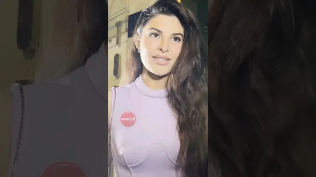 Jacqueline Fernandez Spotted Outside Restaurant In Mumbai #shorts #jacquelinefernandez #trending