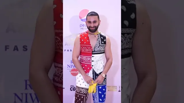Orry spotted at Indian fashion award 2024 #orry