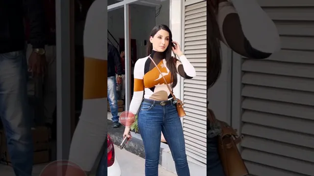 Nora Fatehi Spotted In Mumbai Today #shorts #norafatehi #bollywoodnews #trending #fashionstyle