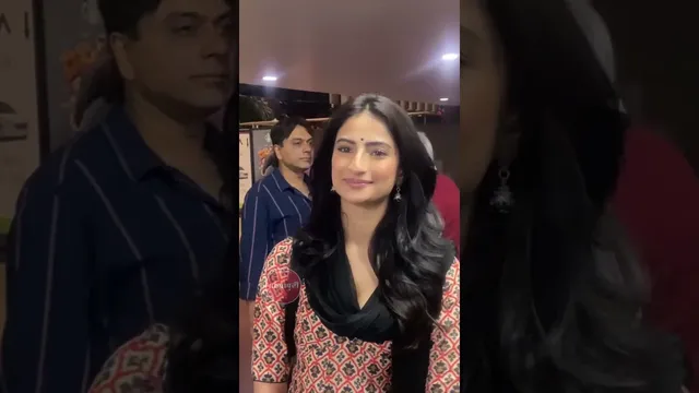 Bollywood Actress Palak Tiwari Spotted In Cute Traditional Outfit