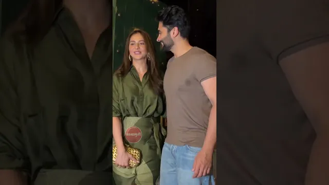 Bollywood Couple Jackky Bhagnani & Rakul Preet Singh Spotted Together #rakulpreetsingh