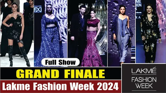 Lakme Fashion Week 2024 Grand Finale | Madhuri Dixit | Jahnvi Kapoor | Ananya Pandey | Shehnaaz Gill