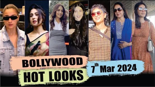 Sara Ali Khan, Alia Bhatt, Shruti, Hema & Other Actresses Spotted Today | 07th Mar 2024 | 10 PM