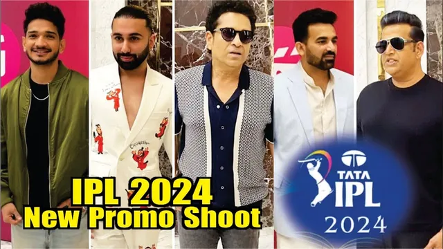 IPL 2024 New Promo Shoot | Munawar Faruqui, Sachin Tendulkar, Orry, Ravi Kishan, Zaheer Khan