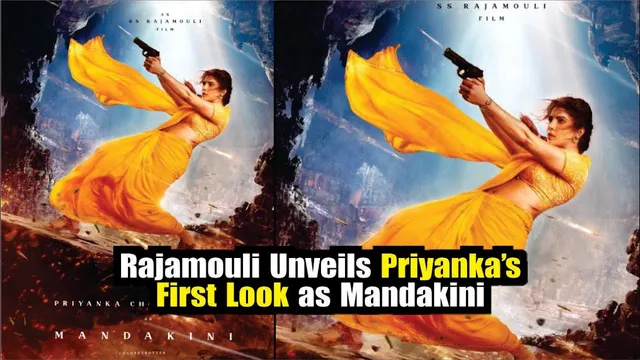 Priyanka Chopra’s FIERCE first look as ‘Mandakini’ In SS Rajamouli’s 'GlobeTrotter' REVEALED!